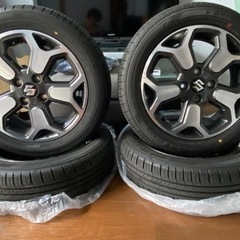 【4月新車外し】室内保管　ハスラー 純正ホイール&タイヤ4本セット