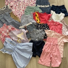 女の子夏物洋服　90cm