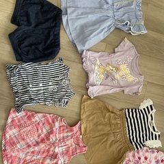 女の子夏物洋服　90cmの画像