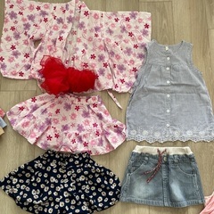 女の子夏物洋服　90cmの画像