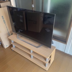 43インチTVテレビ台付（値引き不可）
