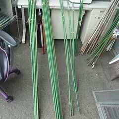 園芸支柱　イボ付　竹　農業用支柱　グリーン　ブラウン　70ｃｍ～...