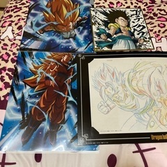 ドラゴンボールの色紙