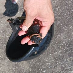 ヘルメット　レトロの画像