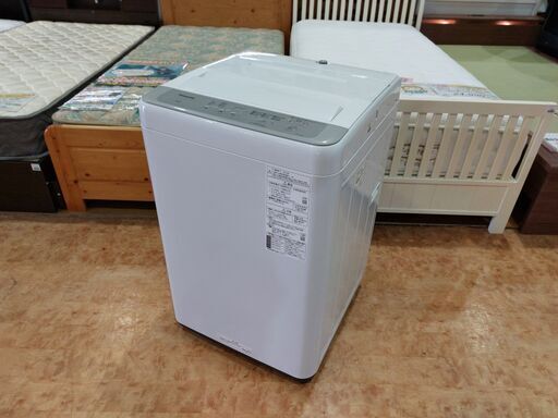 【愛品館 市原店】Panasonic　2022年製　6.0Kg洗濯機　NA-F6B1　【愛市I4S032750-104】