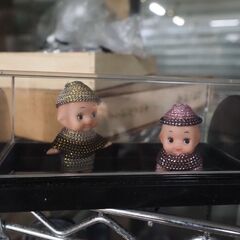 キューピーちゃん、マスコット、かわいい人形、１４ｘ６ｘ６の画像