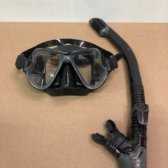シュノーケリング/スノーケリング　セット　マスク・シュノーケル・フィン　大人用の画像
