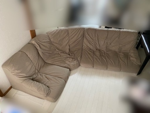 フロアソファ フロアコーナーソファ ハイタイプ 左コーナーセット 1P+2P+コーナー　家具 ソファ 3人掛けソファ