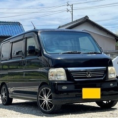 ホンダ　バモス　L ローダウン　ターボ　タイヤ新品　車検満タン‼︎