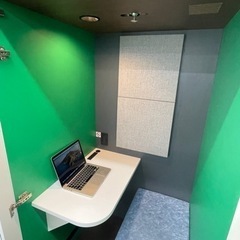 室内用フォンブース　1人用個室の画像