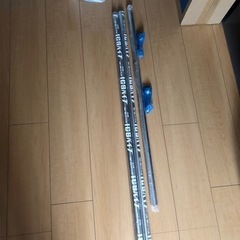 未使用クロゼット洋服かけ用ステンレスパイプ