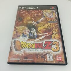 動作未確認品　PS2用ソフト　ドラゴンボールZ3　プレイステーシ...