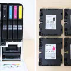 【ヤ取終了9/13】≪C120ジ≫通電OK RICOH/リコー ジェルジェットプリンター SG 3200 印刷枚数2,887枚 幅約41cm プリンター インク付 現状品の画像