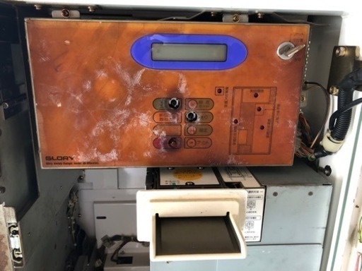 ☆高額紙幣両替機 GLORY 業務用 ER-100 グローリー 新500円玉対応