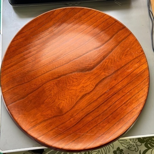 欅　丸盆　80250