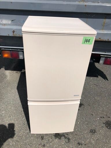 NO 144 北九州市内配送設置無料✨ SHARP(シャープ)の137L 2ドア冷蔵庫 「SJ-C14Y-C」