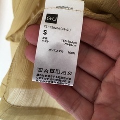 GU　服/ファッション ブラウスの画像