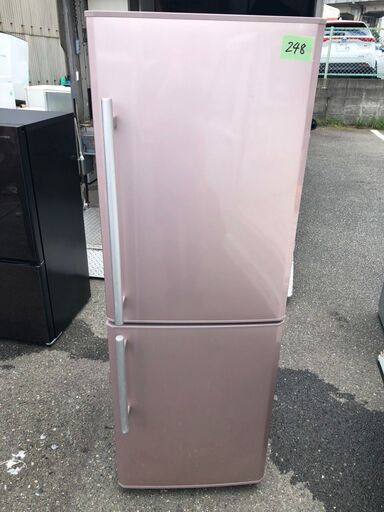 NO 248 北九州市内配送設置無料✨ 三菱電機 MITSUBISHI ELECTRIC 冷蔵庫（256L・右開き） ラベンダーピンク MR-H26T-P