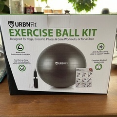 【新品】ジム　人気のブラック‼️　URBNFit バランスボール...