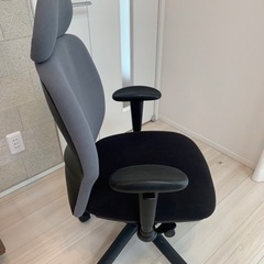 オフィスチェア　デスクチェア　グレー(取引中)の画像