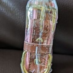 大型犬ワンちゃん首輪/ブラウン2XL（新品）の画像