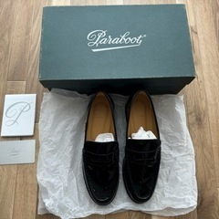 【新品 未使用】パラブーツ ローファー PARABOOT 正規品証明書付