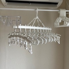 生活雑貨 洗濯用品 物干し竿 ハンガーの画像