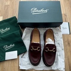 【新品 未使用】パラブーツ ローファー PARABOOT 正規品...