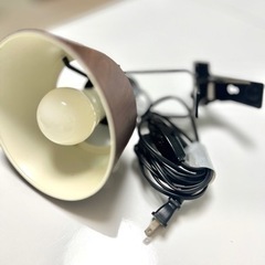 クリップライト　LED電球付　　　