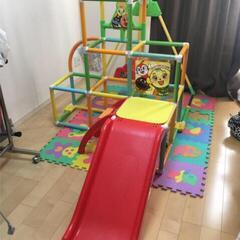 【決定しました】アンパンマン ジャングルジム 滑り台 ブランコ