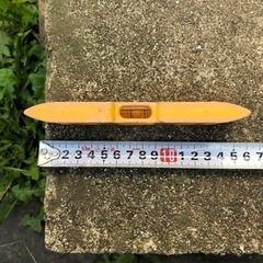 水平器　日曜大工　大工道具　建築工事磁石付きの画像