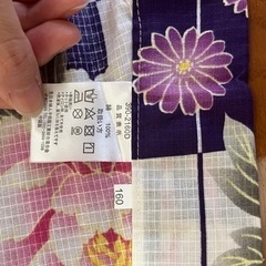 子供用ゆかた（未使用）の画像