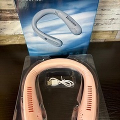 首かけファン　新品未使用　冷却　フリーハンド　まとめ買い歓迎の画像