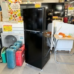 【超美品‼️】グランドライン 2018年製 138Lノンフロン冷凍冷蔵庫 ブラック♪の画像