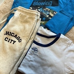 子ども服　130cm 秋冬　長袖　パンツ　肌着