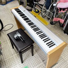 7/3CASIO 電子ピアノ PS-20 椅子付き