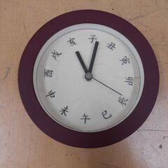◆お引取り限定/三重県/値引不可◆中古　干支掛け時計 （J-153）
