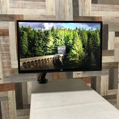 即日受渡❣️LG 24型4K液晶モニターアームスタンド20500円