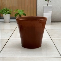 イタリア製テラコッタ　植木鉢（9）