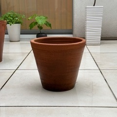 イタリア製テラコッタ　植木鉢（3）