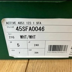 LACOSTE ラコステ スニーカー レディース ACTIVE 4851 123 1 SFA 白色 24cmの画像