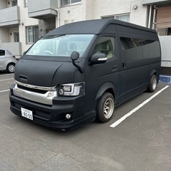 来週までに売れなければ下取りに出します。ハイエースグランドキャビン