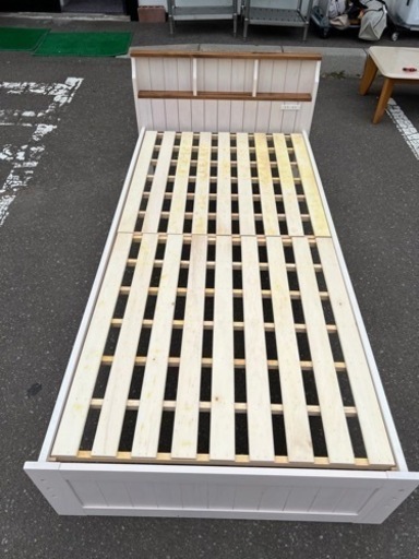 美原店　B ニトリ 高さ調節可能 家具 ベッド シングルベッド