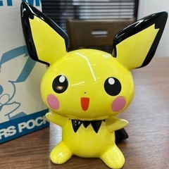 新品ピカチュウ　陶器　貯金箱　置物　箱入り　可愛い♡全長14センチの画像