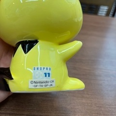 新品ピカチュウ　陶器　貯金箱　置物　箱入り　可愛い♡全長14センチの画像