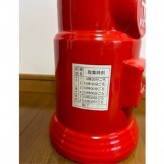 【美品】郵便ポスト　特大　貯金箱の画像
