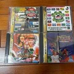 セガサターンのソフト4個セット