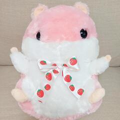 ころはむコロン フルーツリボン イチゴ ハムスター ぬいぐるみ ...
