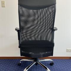 サンワサプライ ハイバックネットチェア オフィスチェアの画像