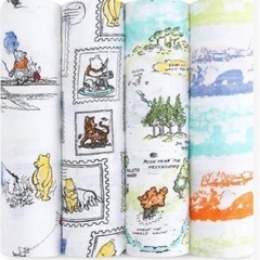 【新品未使用】aden + anais エイデンアンドアネイ　プーさん　おくるみの画像